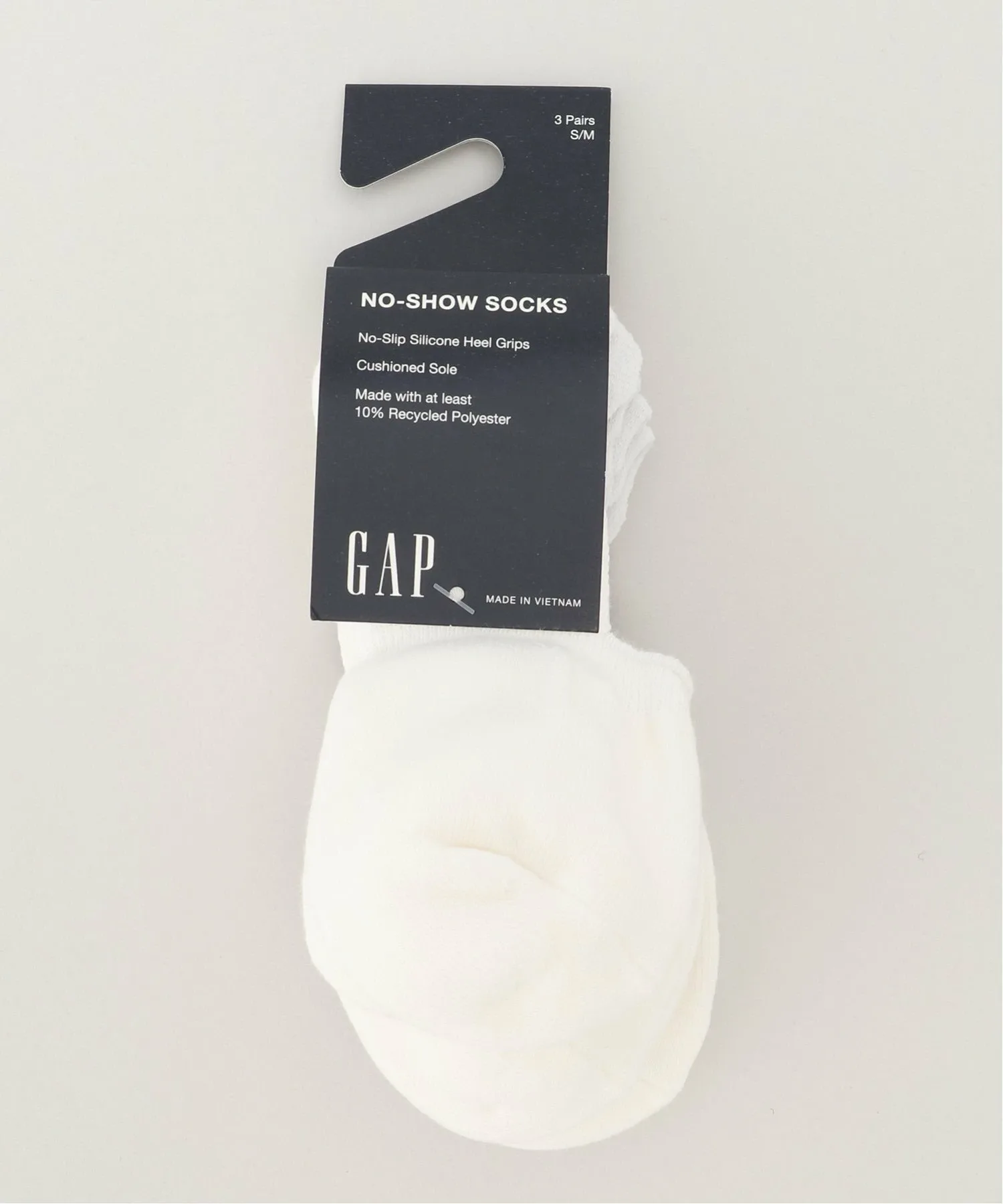 (M) Комплект из 3 носков для кроссовок GAP, NEW_OFF_WHITE — фото 2