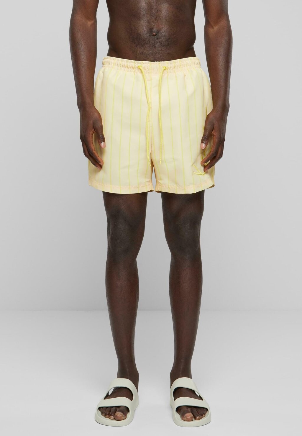 

Шорты для плавания Signature Karl Kani, цвет light yellow