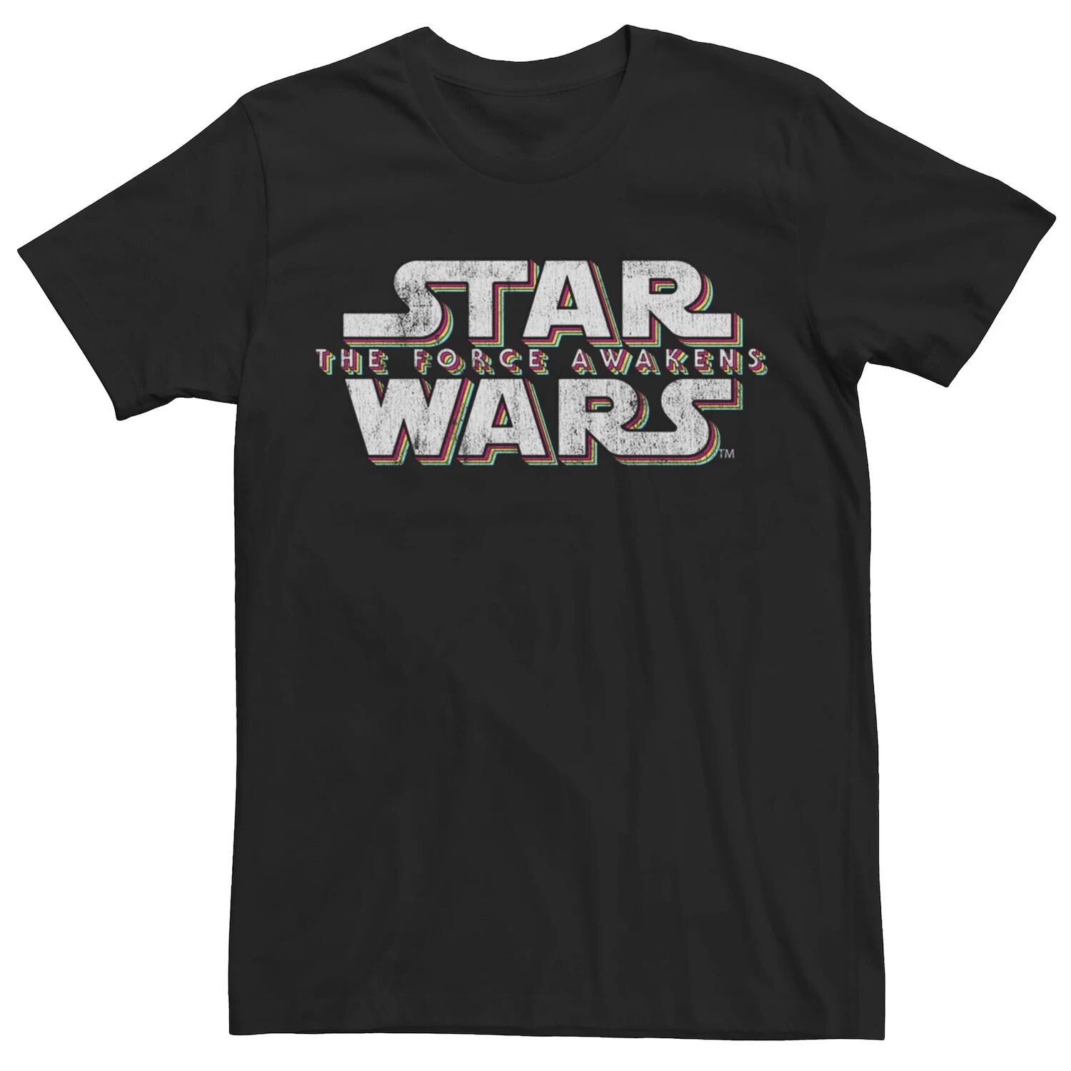 

Мужская футболка с логотипом The Force Awakens Title Star Wars