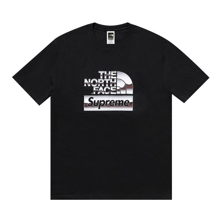 

Футболка Supreme The North Face Metallic Logo T-Shirt, Black