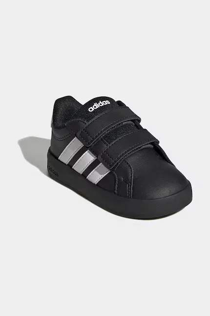 Кроссовки детские GRAND COURT 3.0 Adidas, черный — фото 2