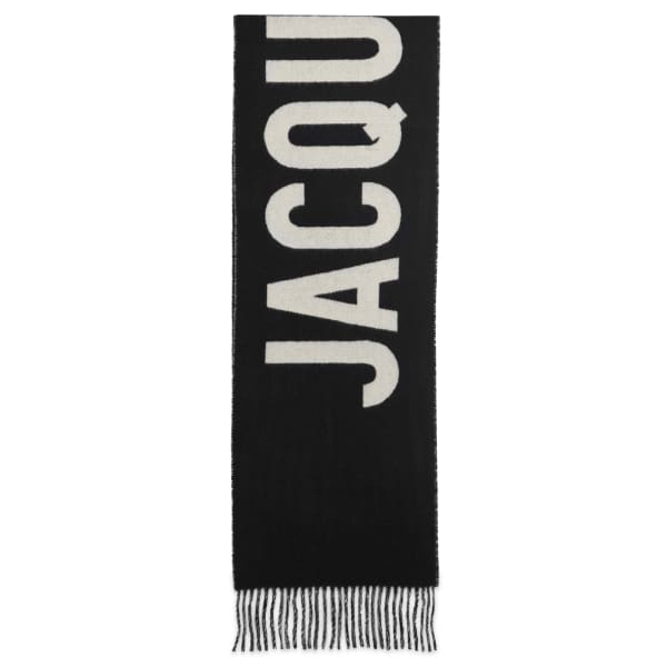 

Большой шарф с логотипом Jacquemus, черный