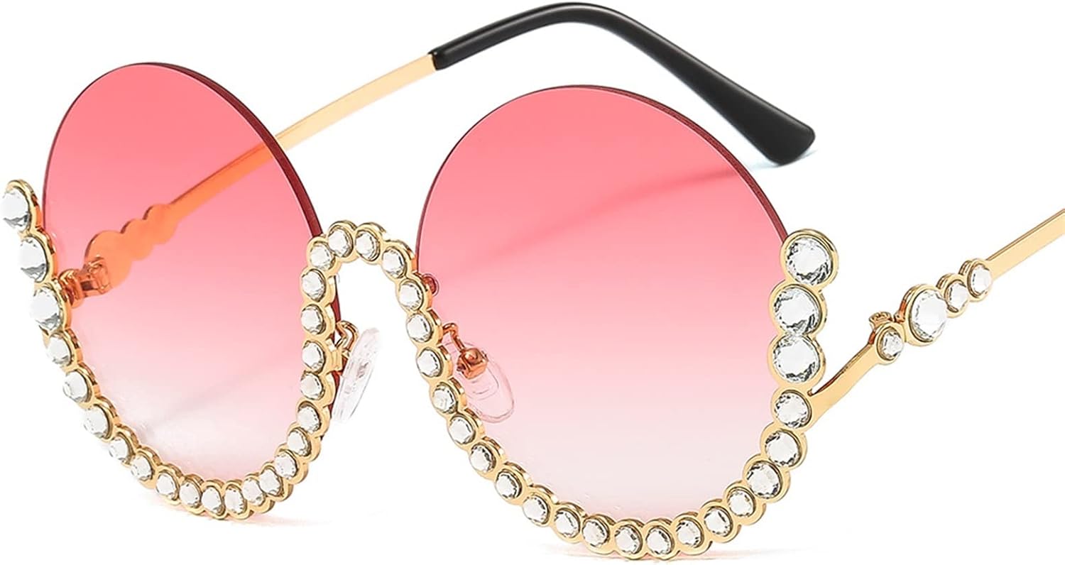 

Декоративные солнцезащитные очки Diamond для женщин в стиле ретро, ​​с большой оправой, для отдыха на природе, на пляже и вечеринках (Цвет: B, Размер: Средний) MTZJH, One Color