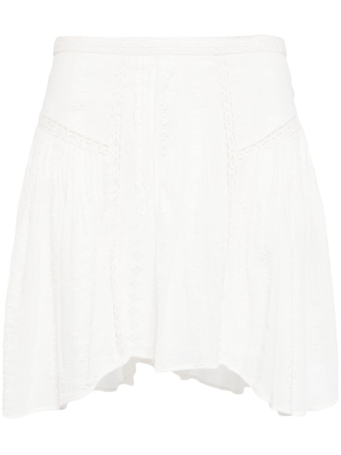 

Marant Étoile юбка мини Jorena со складками, белый
