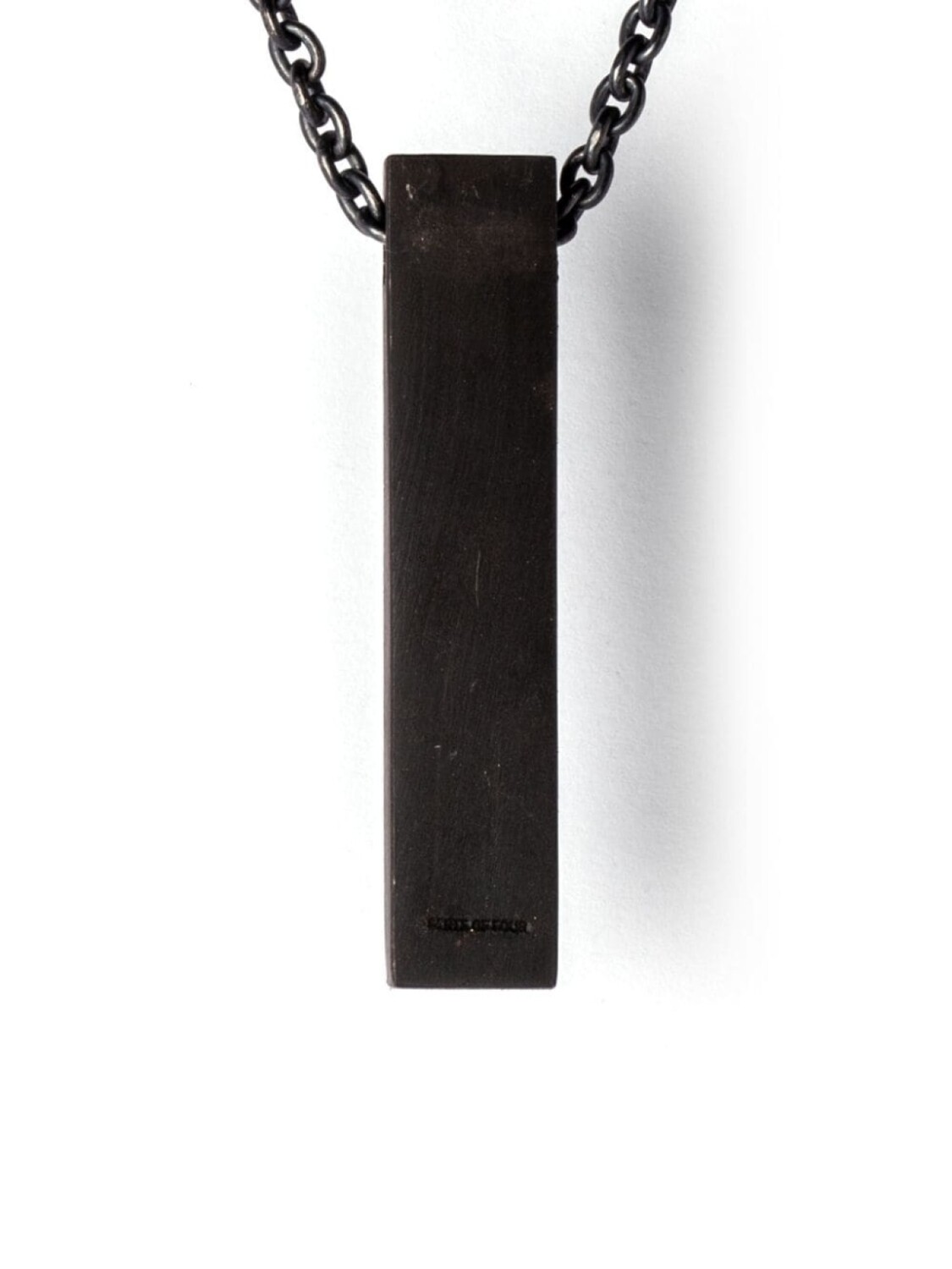 

Колье с подвеской Amulet Cuboid Parts of Four, черный
