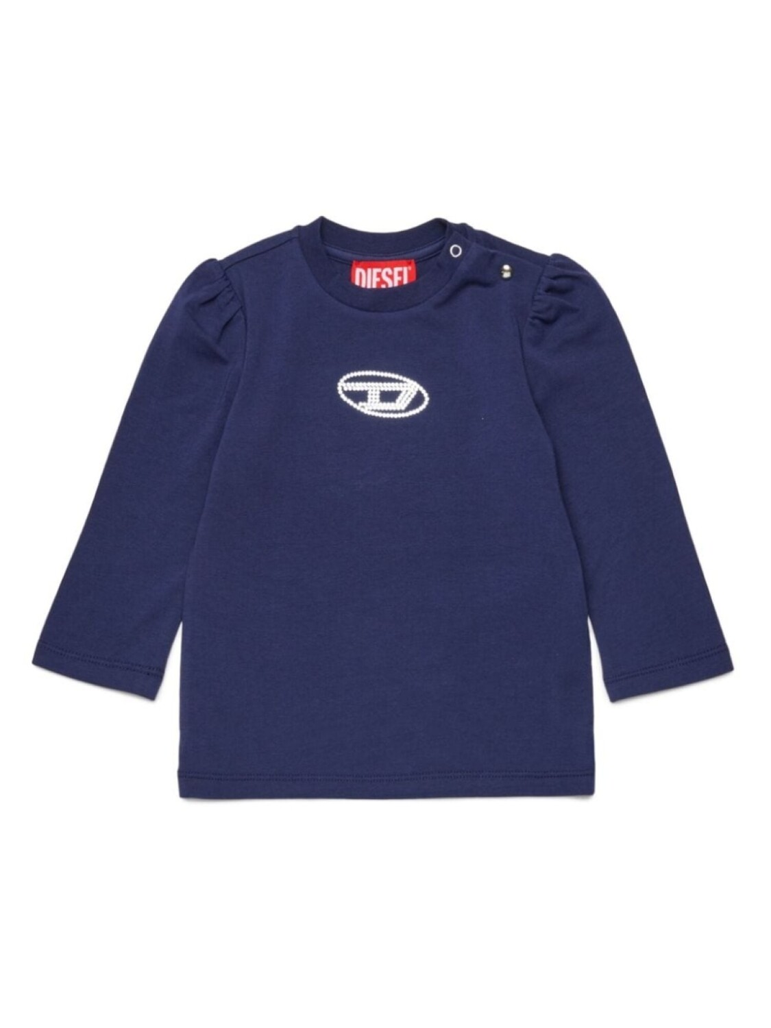 

Diesel Kids футболка с логотипом, синий