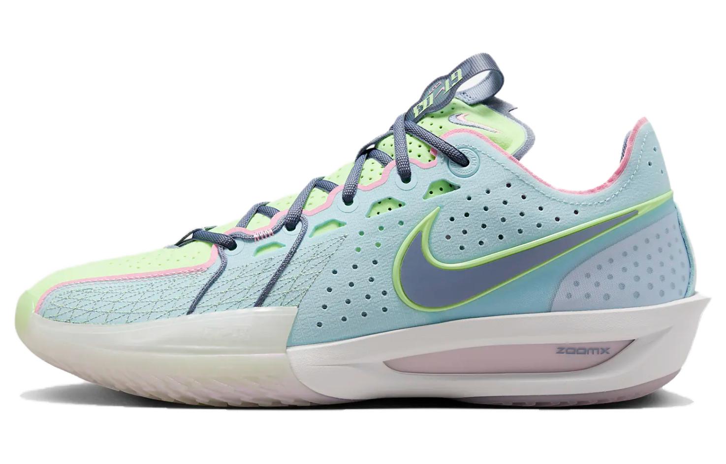 

Баскетбольные кроссовки Air Zoom GT Cut 3 Dreamers Nike, цвет Glacier Blue/Bright Orange/Slate Gray/Light Arsenal Blue