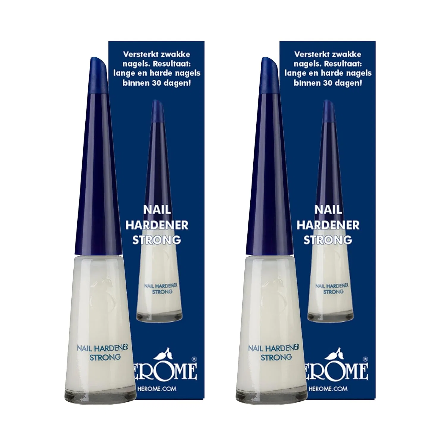 Набор из 2 средств для укрепления ногтей Herome Strong, 2 x 10 мл Herome, Pack Of 2 — фото 2