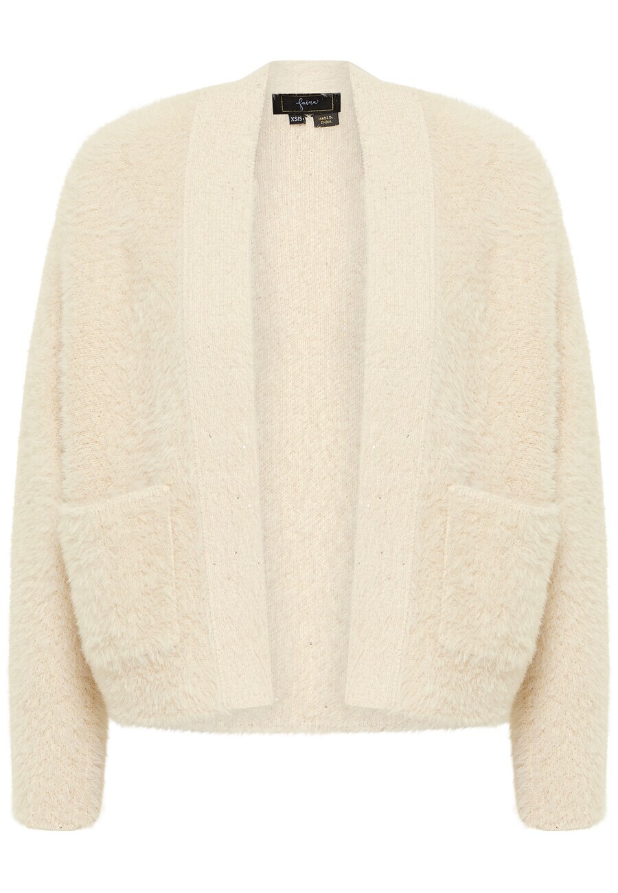 

Вязаный кардиган faina Knit Cardigan Tylin, светло-бежевый
