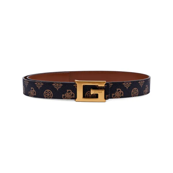 

Двусторонний ремень Guess, коричневый