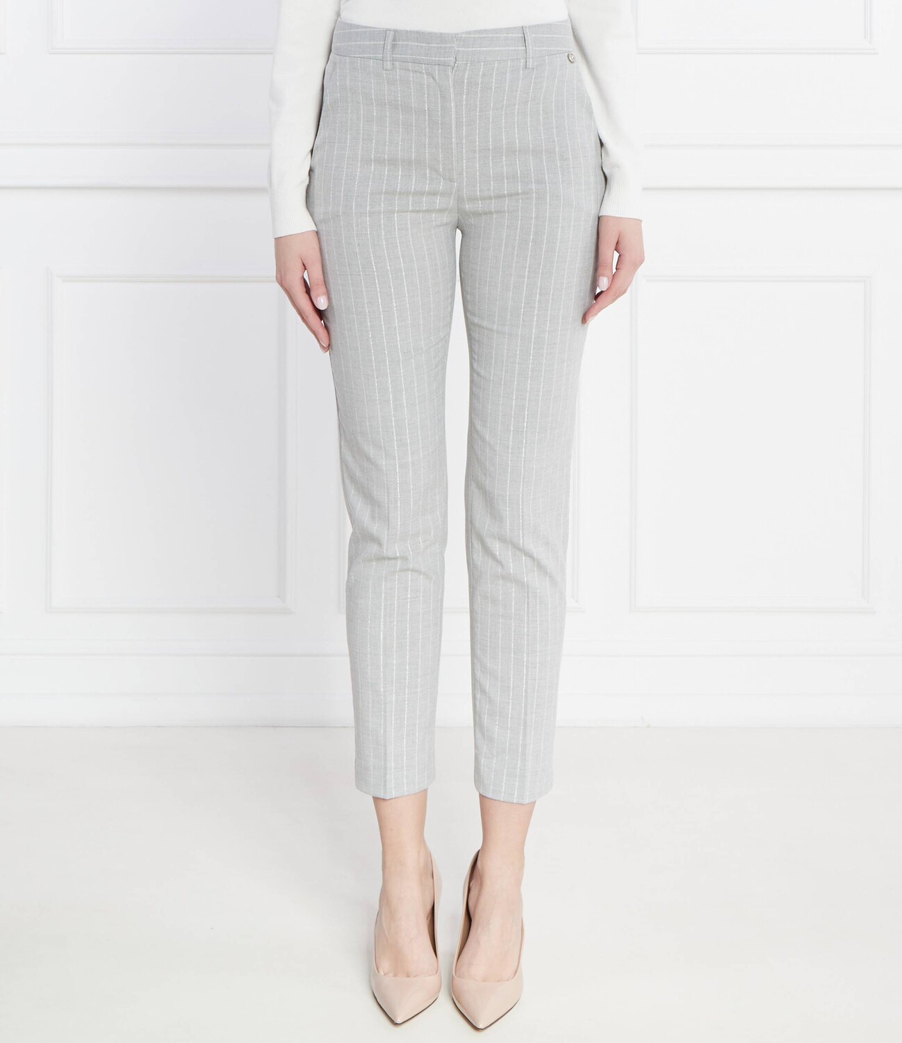 

Брюки Liu Jo a sigaretta Regular Fit, серый