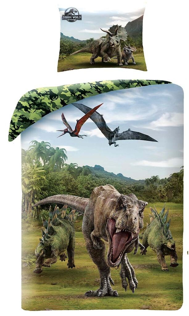 

Пододеяльник Jurassic World Camo 140 х 200 см - хлопок - 70 х 90 см