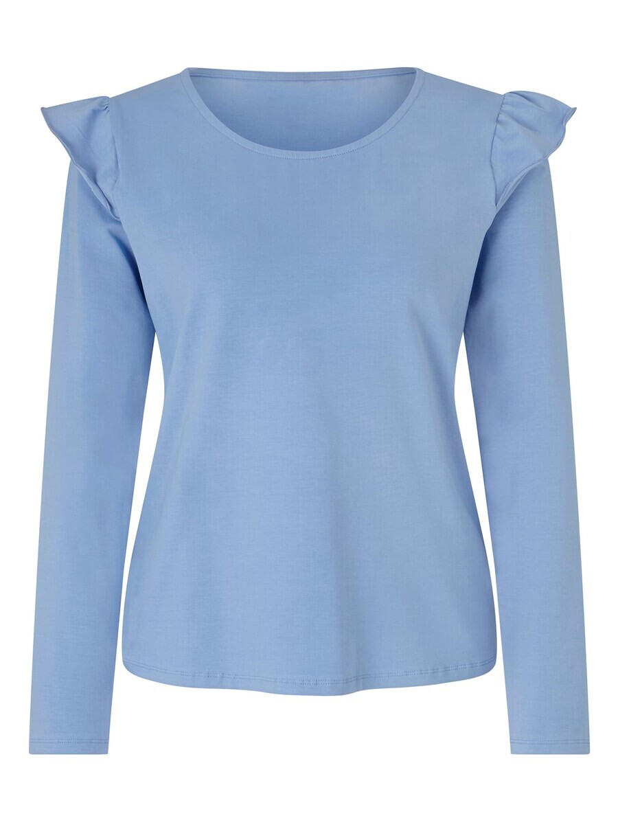 

Лонгслив Linea Tesini by heine Shirt, небесно-синий