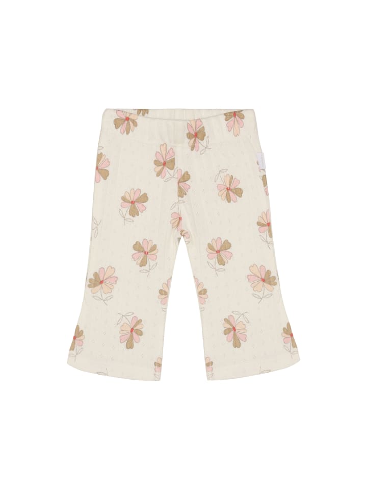 

Noppies Леггинсы-клеш с принтом по всей поверхности, цвет «цапля»