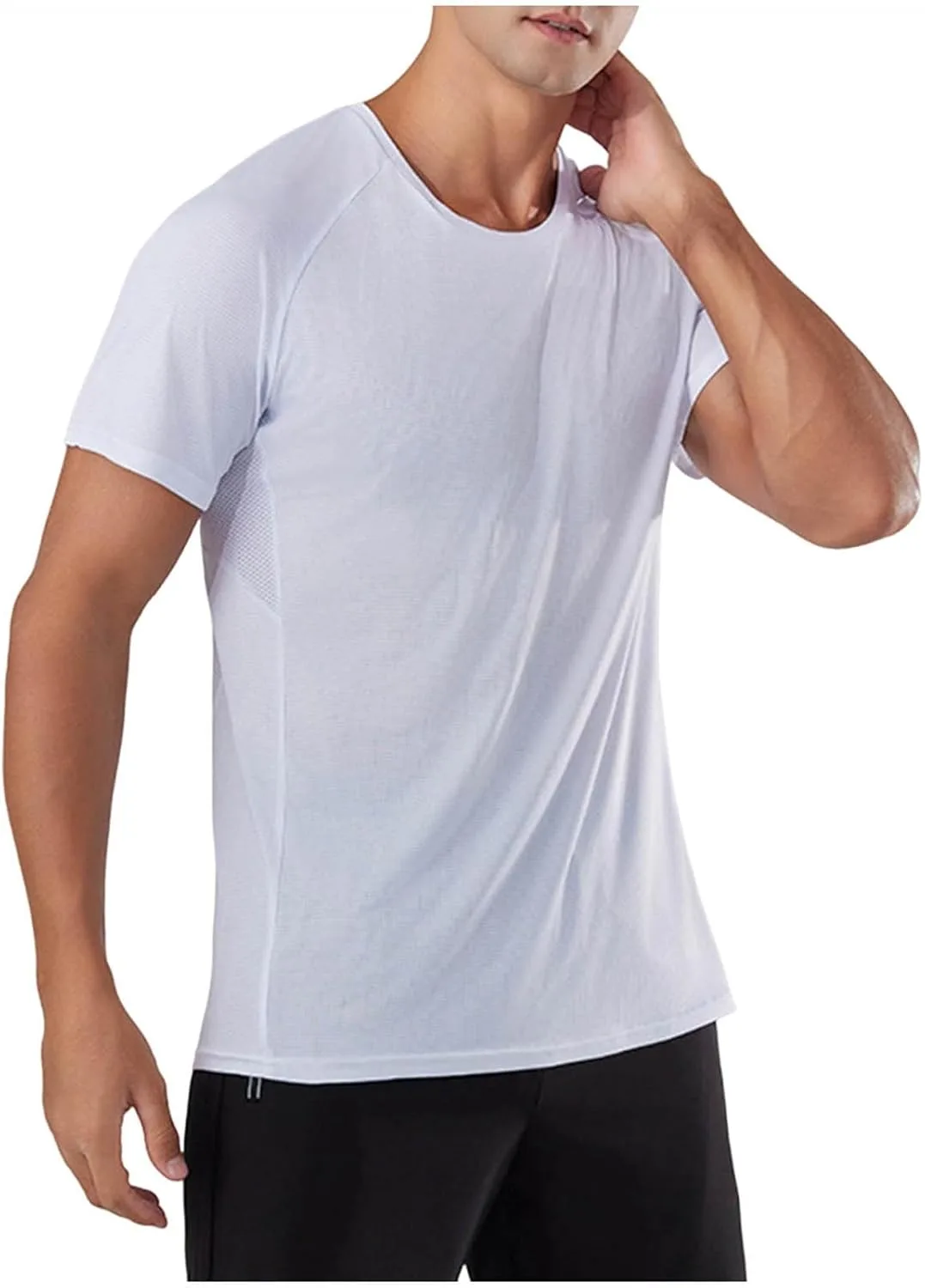 Футболка с коротким рукавом для мужчин Cool Breathable Quick Dry