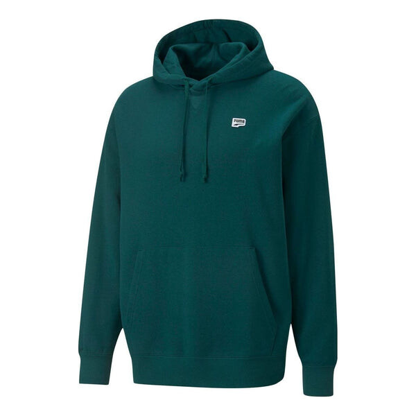 

Толстовка downtown hoodie 'green' Puma, зеленый