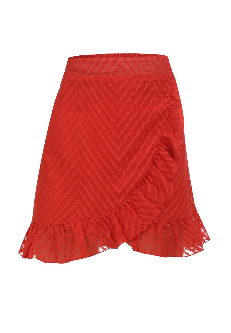 

Юбка мини myMo ROCKS Skirt, цвет light red