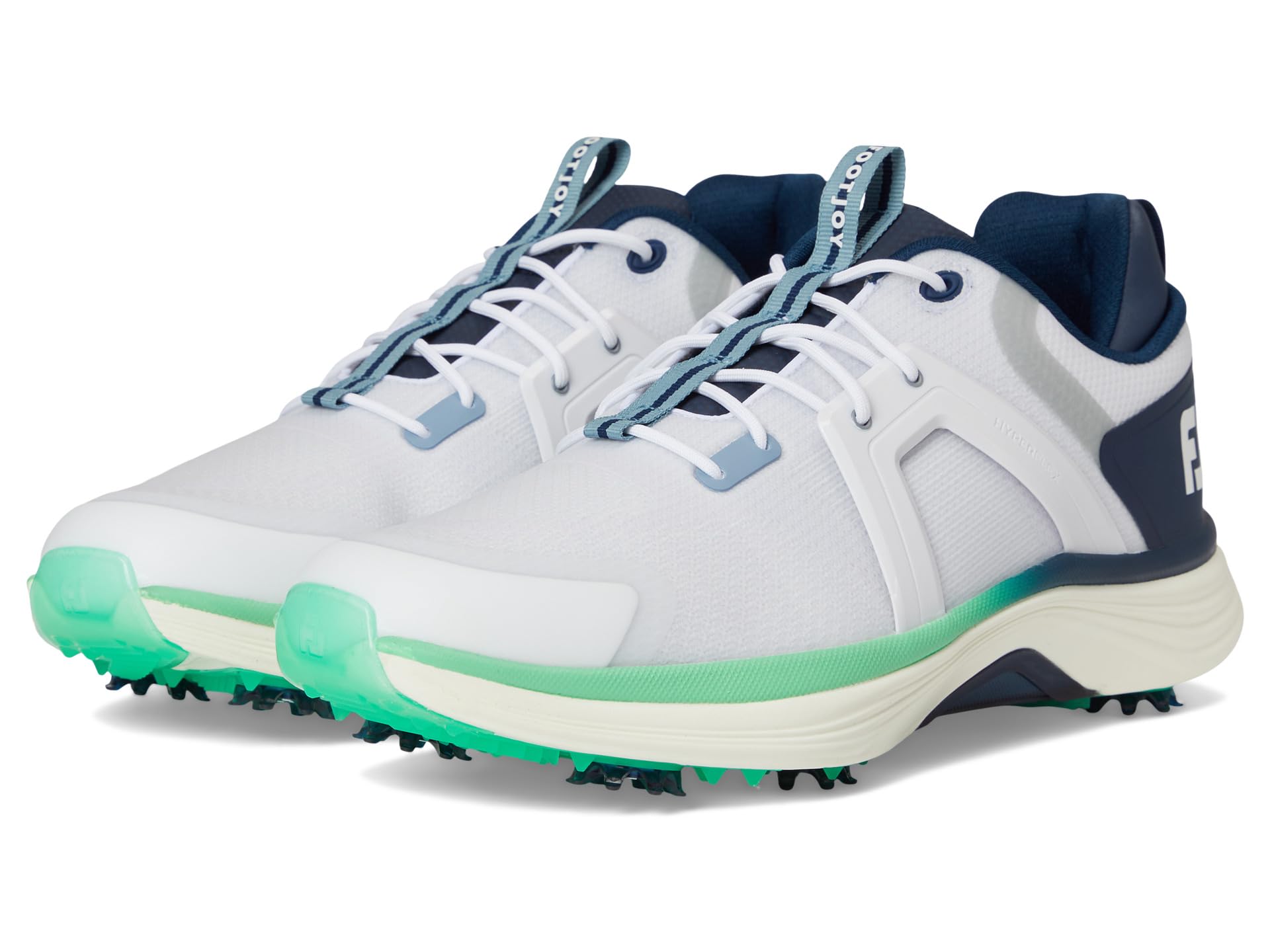 

Кроссовки FootJoy Hyperflex, цвет White/Peacoat/Aquamarine