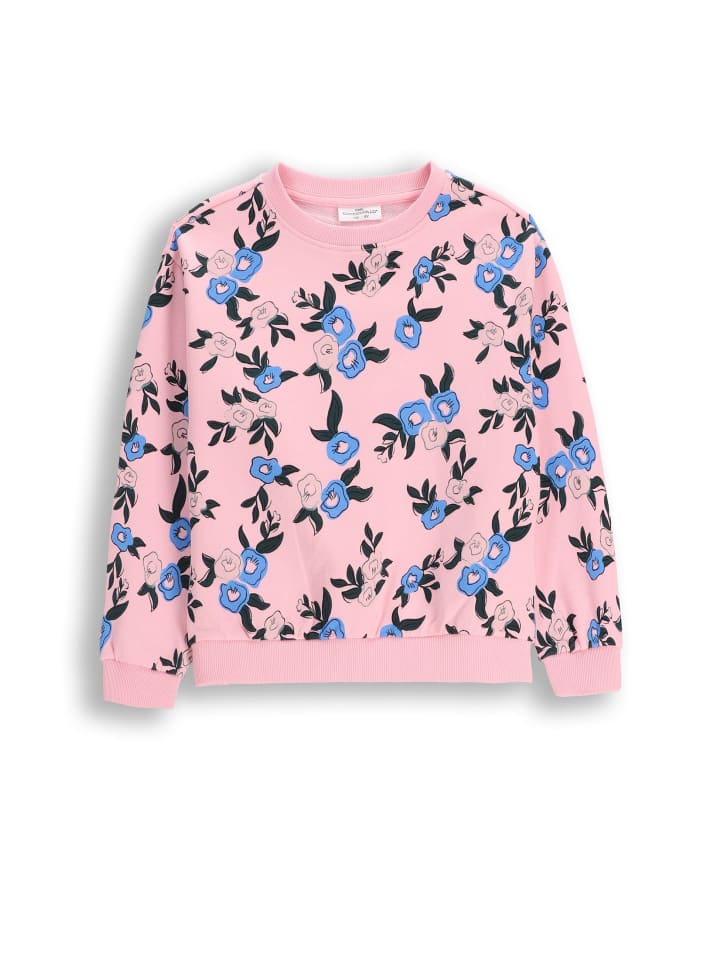 

Толстовка-свитшот приглушенно-розового цвета Coccodrillo