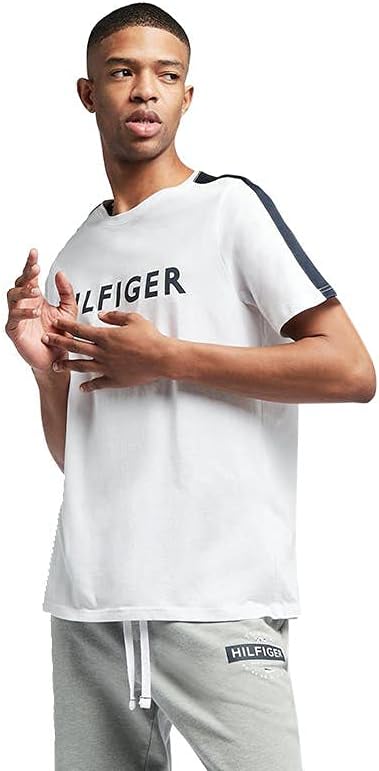 

Мужская футболка Tommy Hilfiger Status с коротким рукавом, Pink