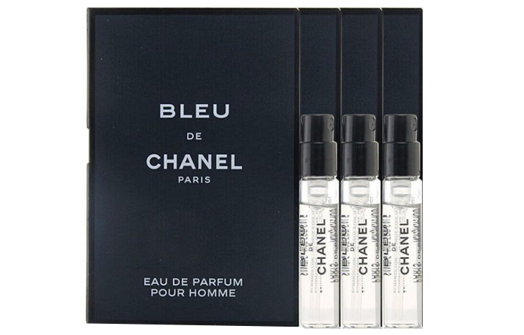 CHANEL Cerulean Sample Pack цветочно-фруктовый мужской парфюмерной воды EDP 1,5 мл — фото 2