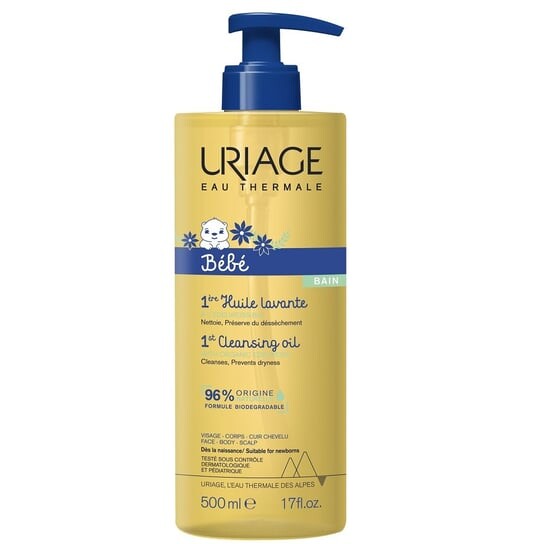 

Очищающее масло для детей, 500 мл Uriage, Bebe 1st Cleansing Oil
