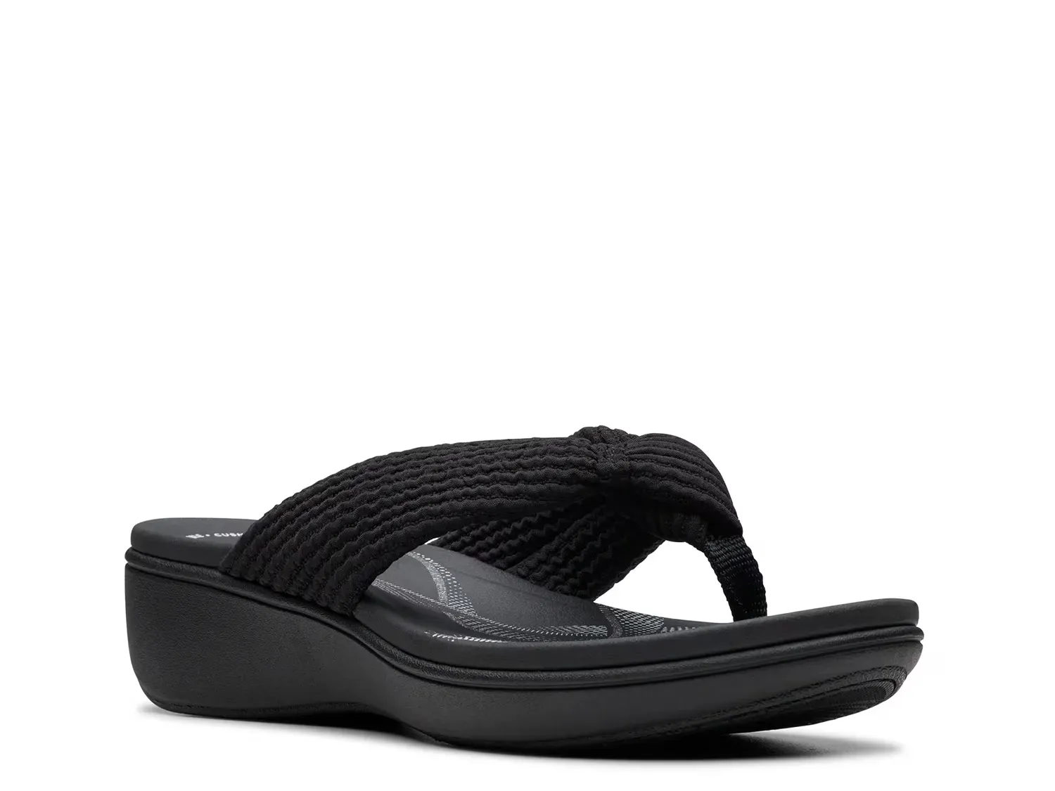 Босоножки BreezeRae Erin на платформе Clarks, Black