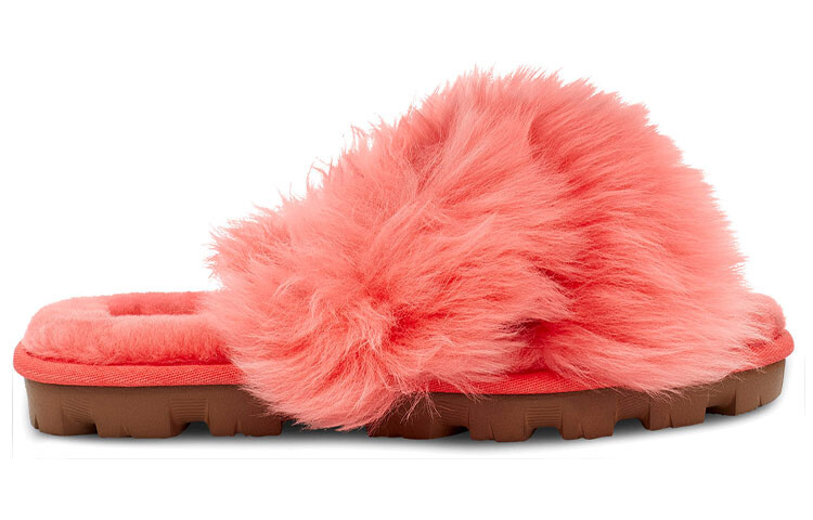 Горки женские ярко-кораллово-красные Ugg — фото 2