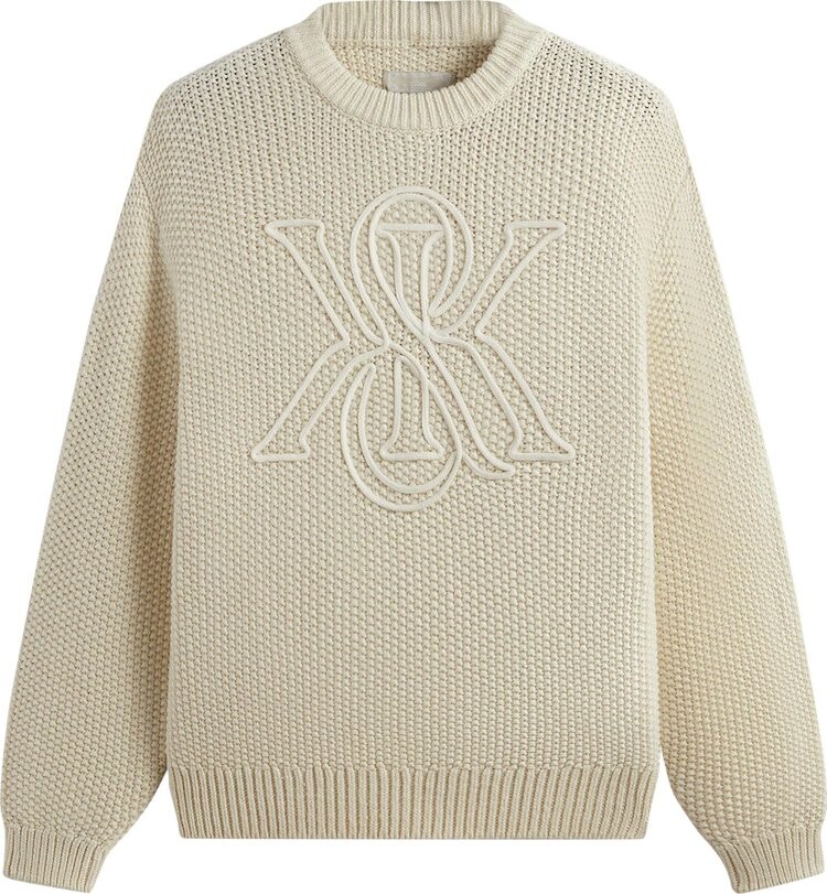 

Свитер Kith Ryan Crest 'Whirl', кремовый