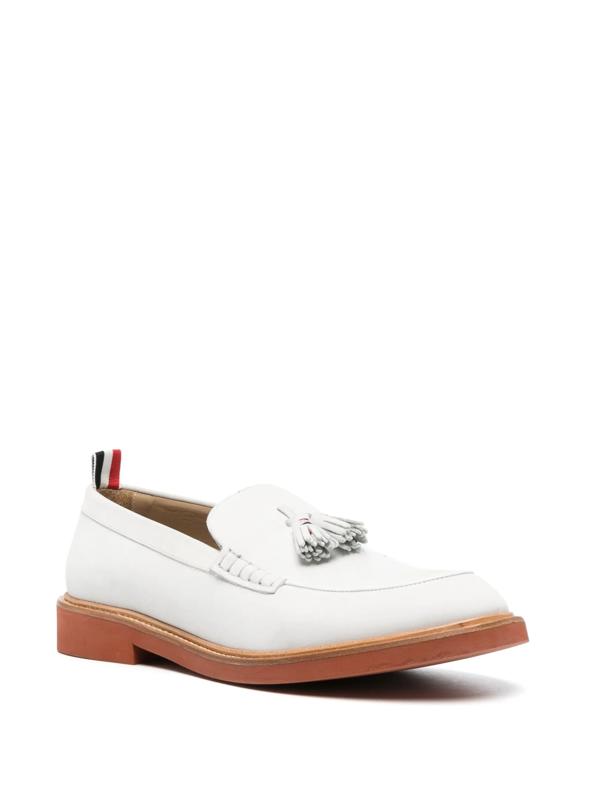 Лоферы с кисточками Thom Browne, белый — фото 2