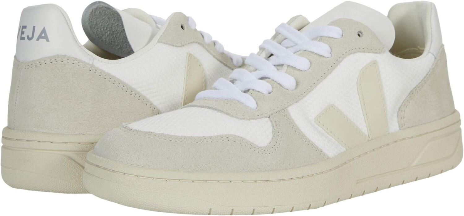 

Кроссовки V-10 VEJA, цвет Extra White/Black/Sahara