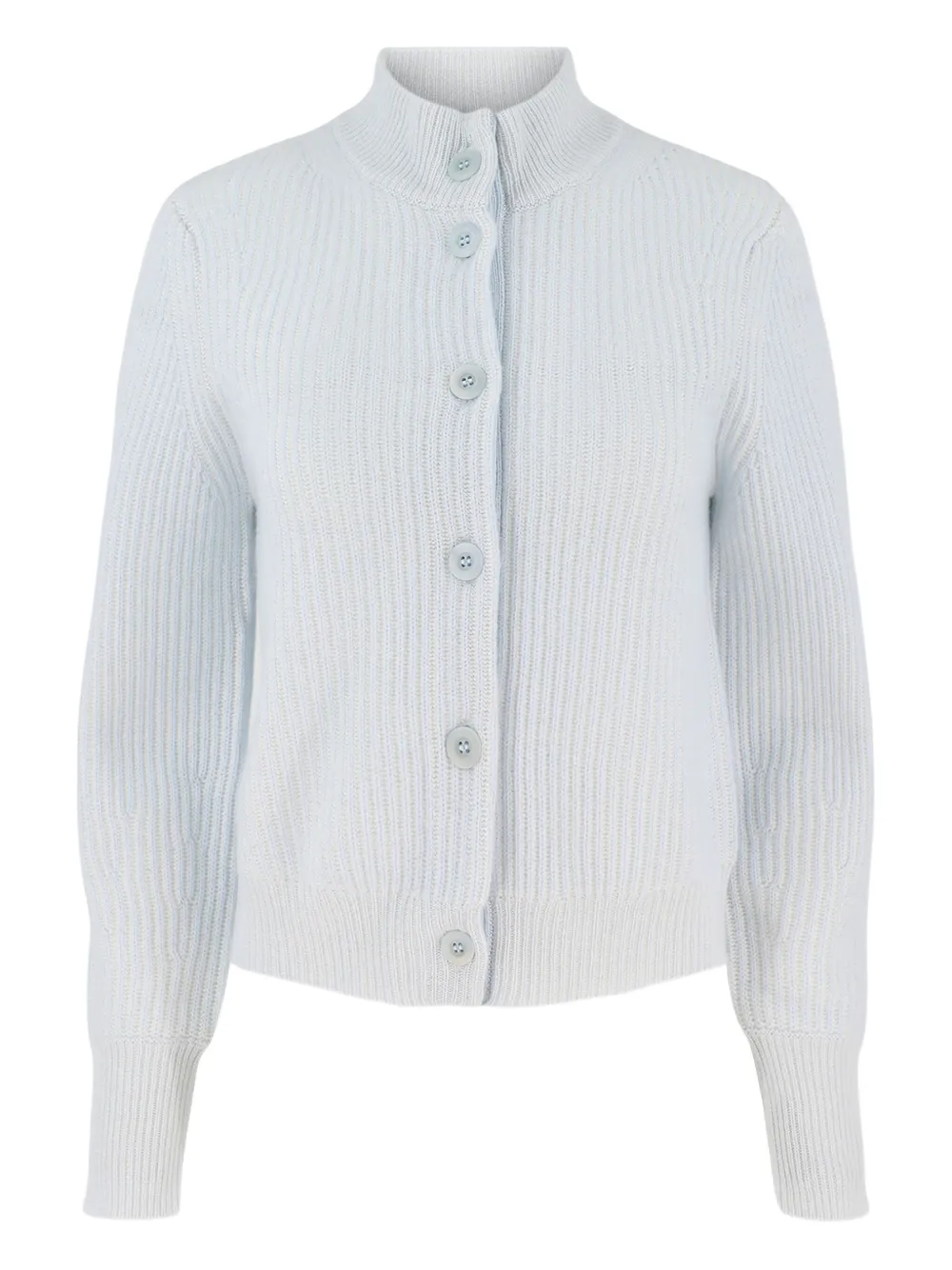 

Кардиган на пуговицах Kinross Cashmere, синий