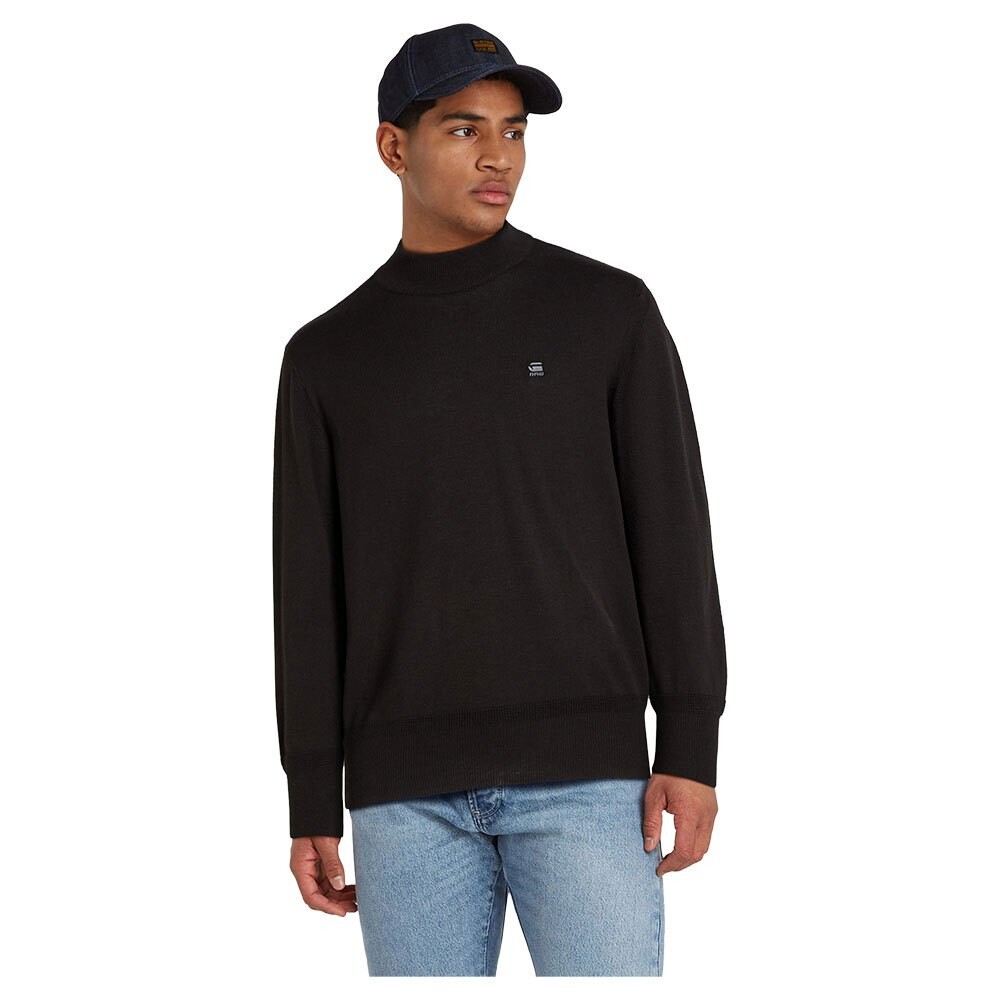 

Свитер G-Star Core high neck, черный