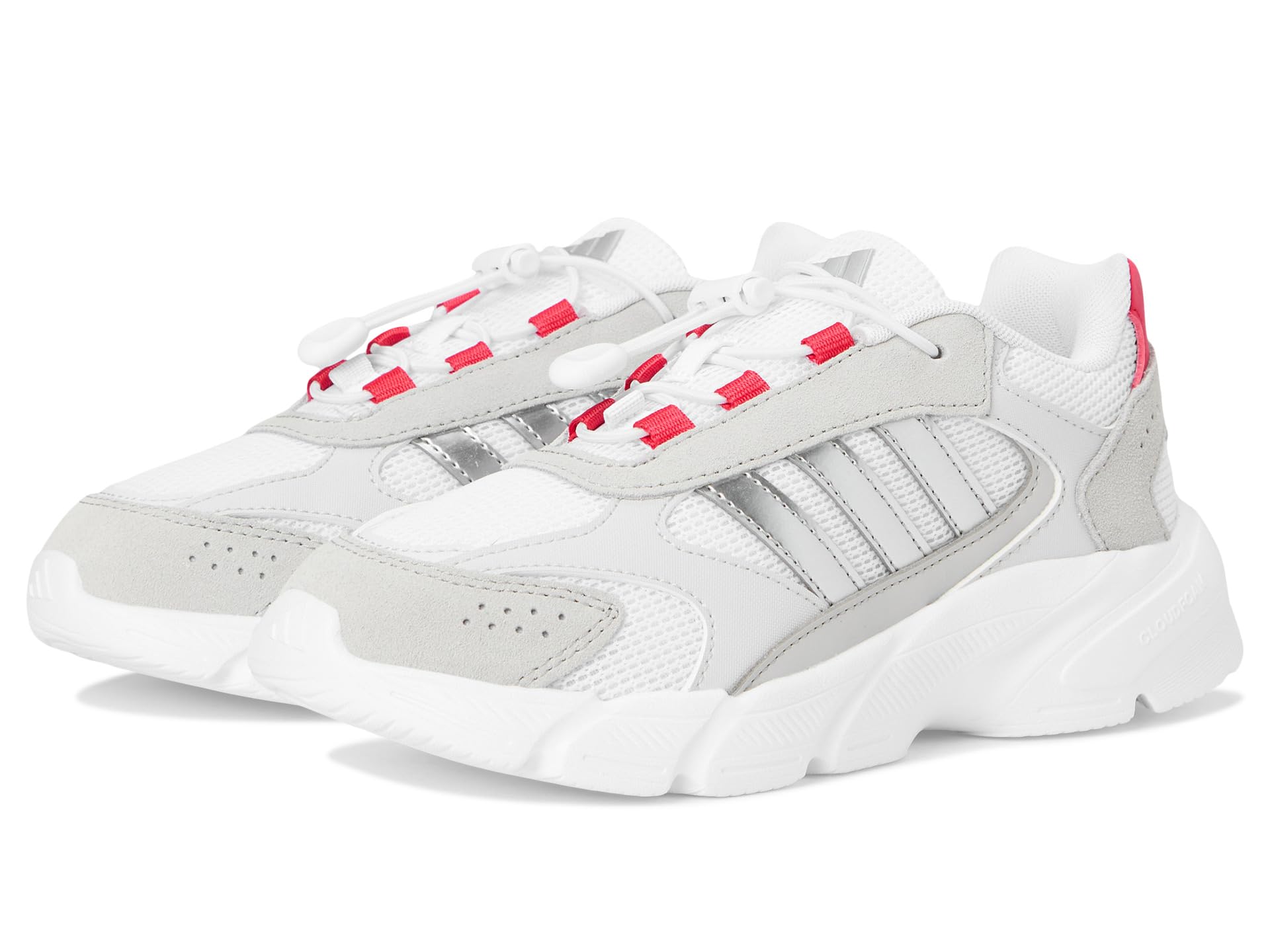 

Кроссовки Adidas Kids Crazychaos 2000 Sportswear Shoes, Dash Grey/Silver Metallic/Pure Ruby