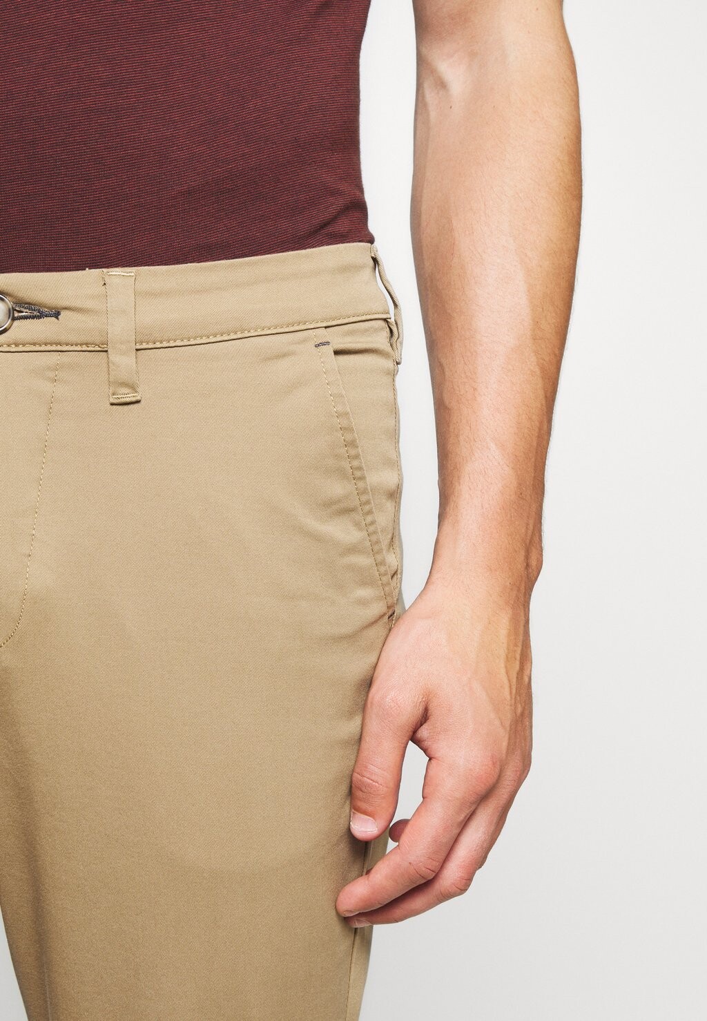

Чиносы SLHSLIM MILES FLEX PANTS Selected Homme, коричневый