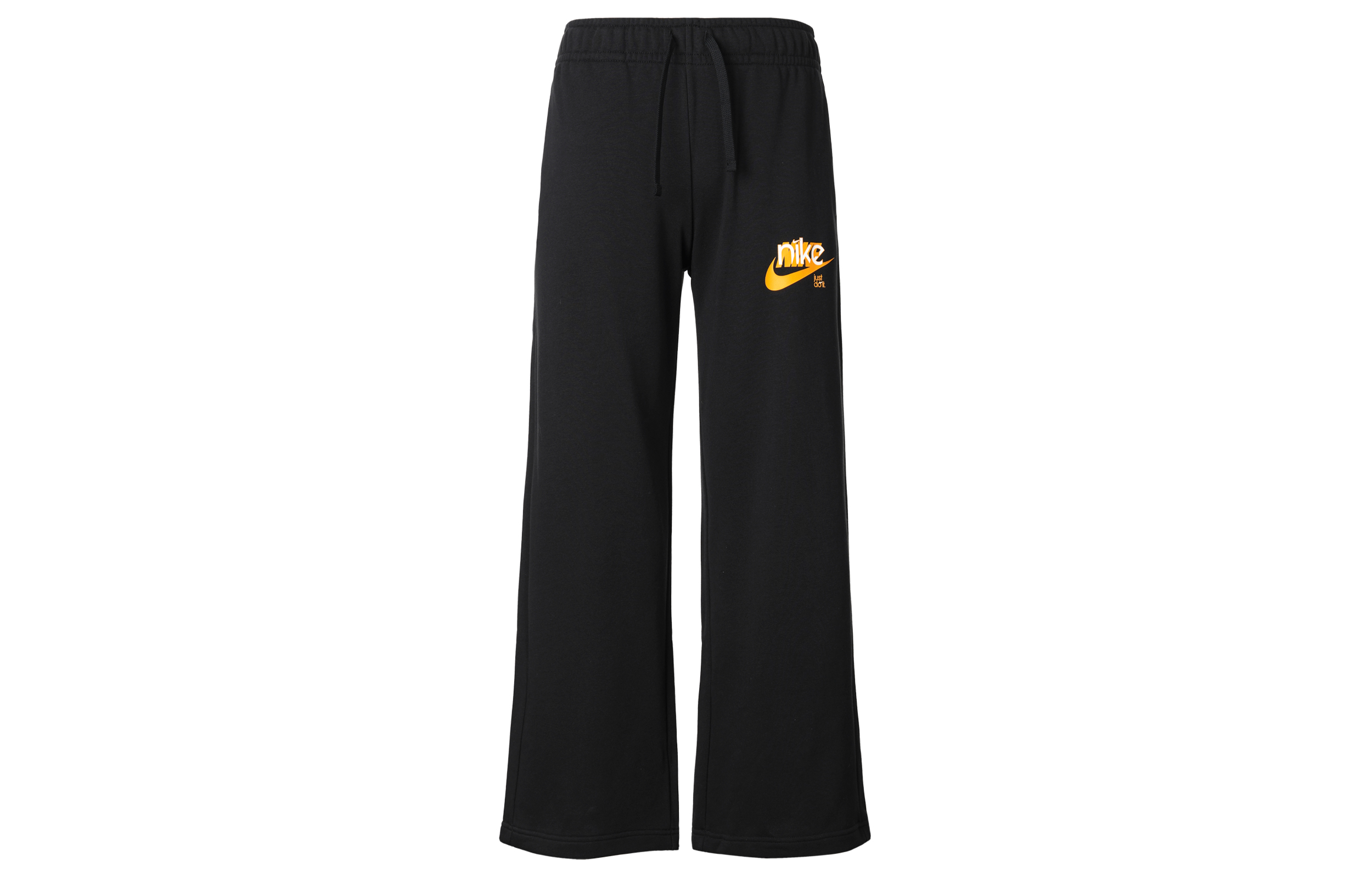 Женские повседневные брюки Nike черные/золотистые — фото 3
