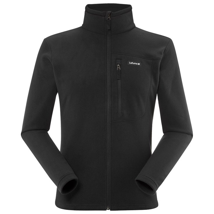 

Флисовая кофта с микромолнией по всей длине, размер M, черный - xxl Lafuma