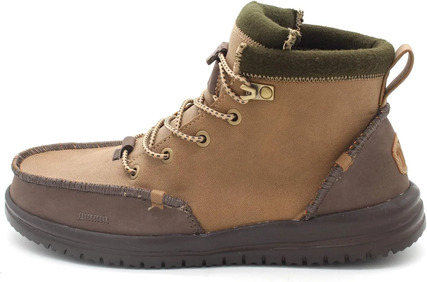 Мужские кроссовки HEYDUDE Bradley Classic Tumbled, Brown