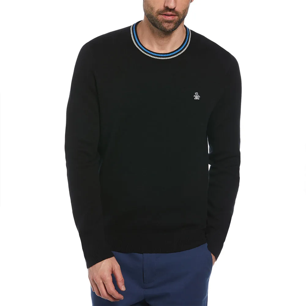 

Свитер Original Penguin Tipped Crew Neck, черный
