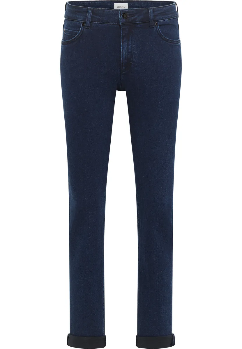 

Узкие джинсы MUSTANG "Style Crosby Relaxed Slim", синий