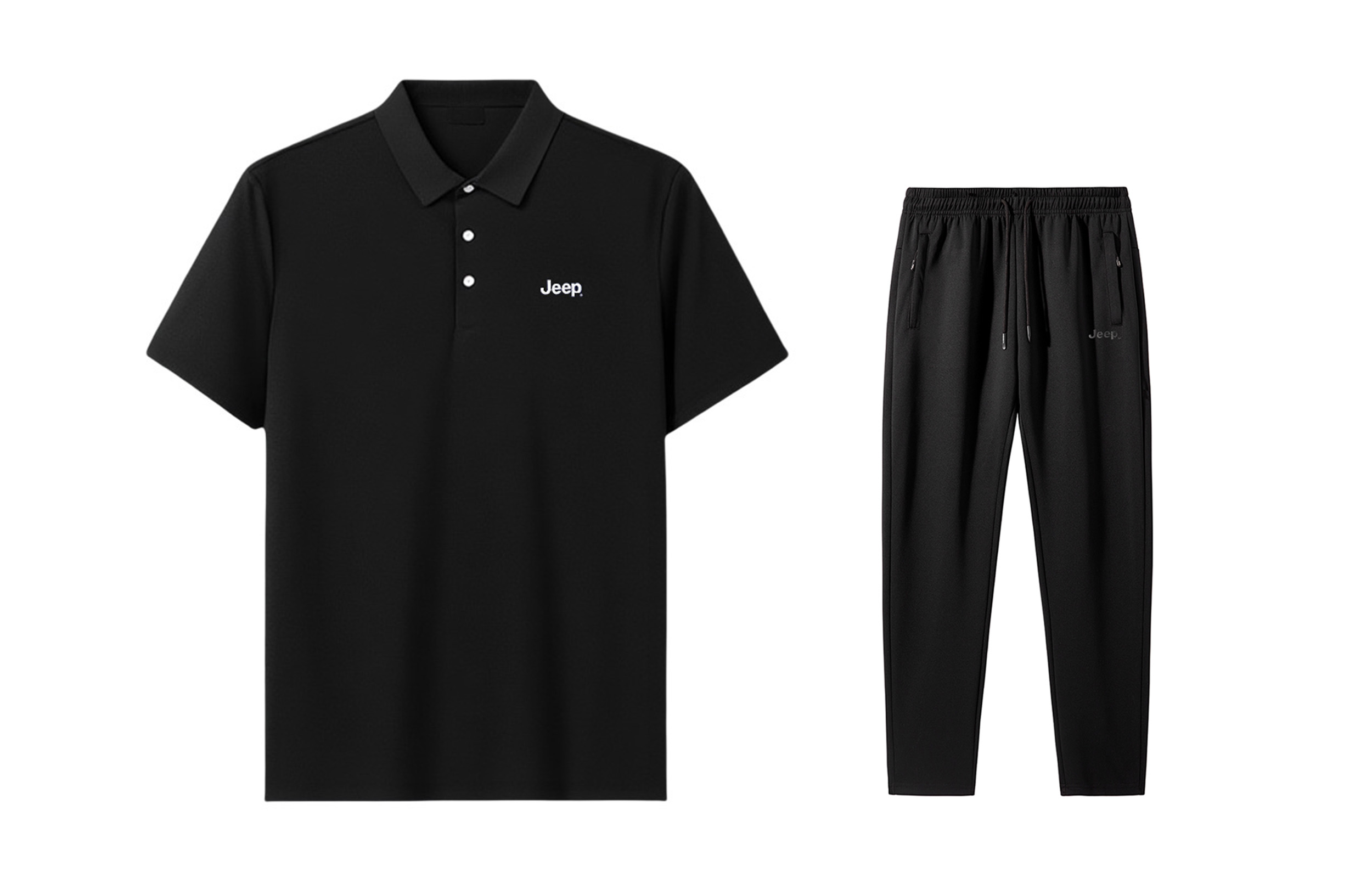 

Outdoor Luxury Collection Casual Sportswear Unisex 2 Pack Jeep, черный+черный casual pants