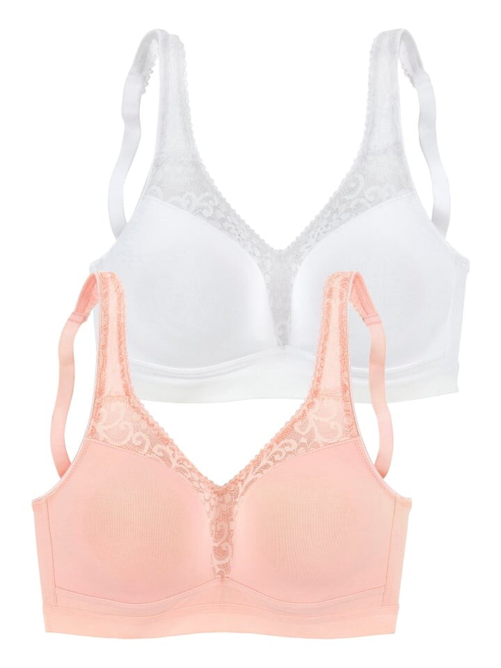 

Бюстгальтер на косточках PETITE FLEUR, цвет rose+weiß