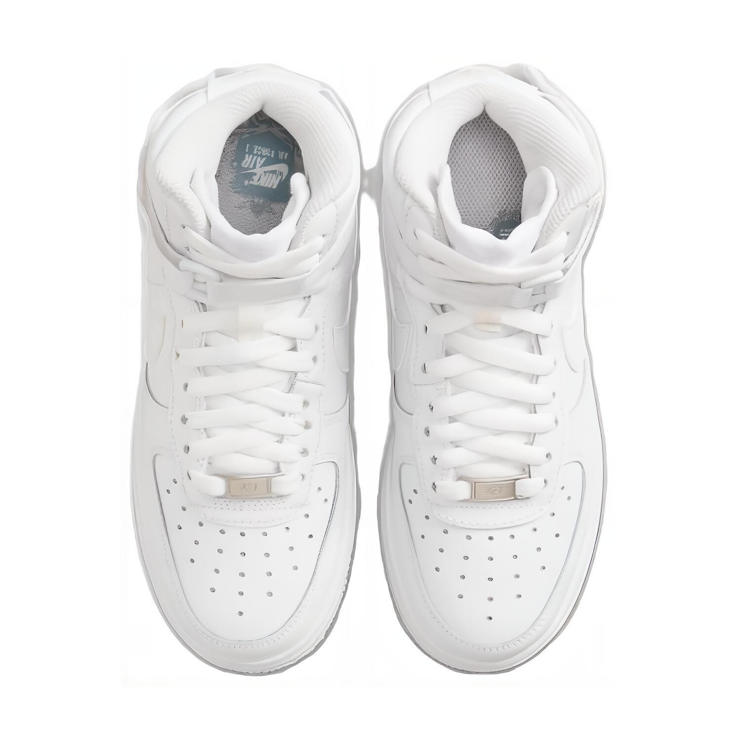 Air Force 1 High LE GS «Тройной белый» Nike, белый — фото 4