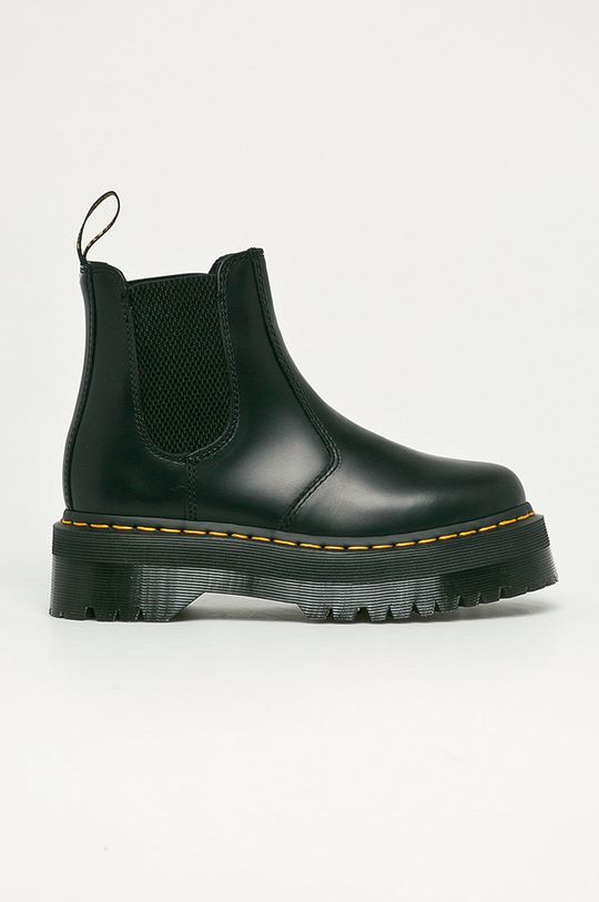 

2976 Ботинки челси из кожи Quad Dr. Martens, черный