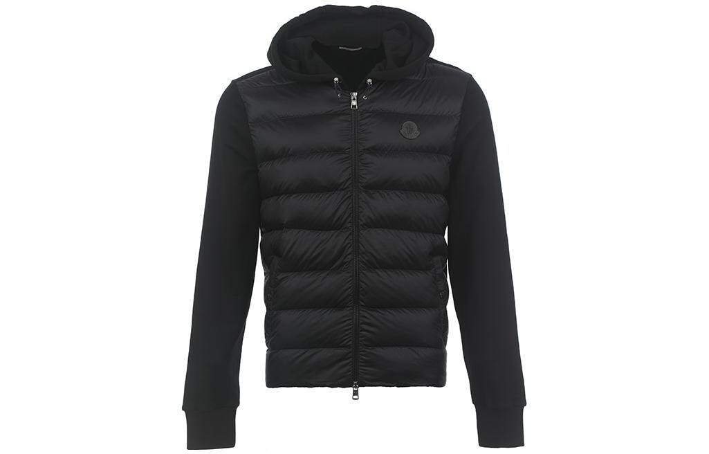 

Пуховик мужской черный Moncler