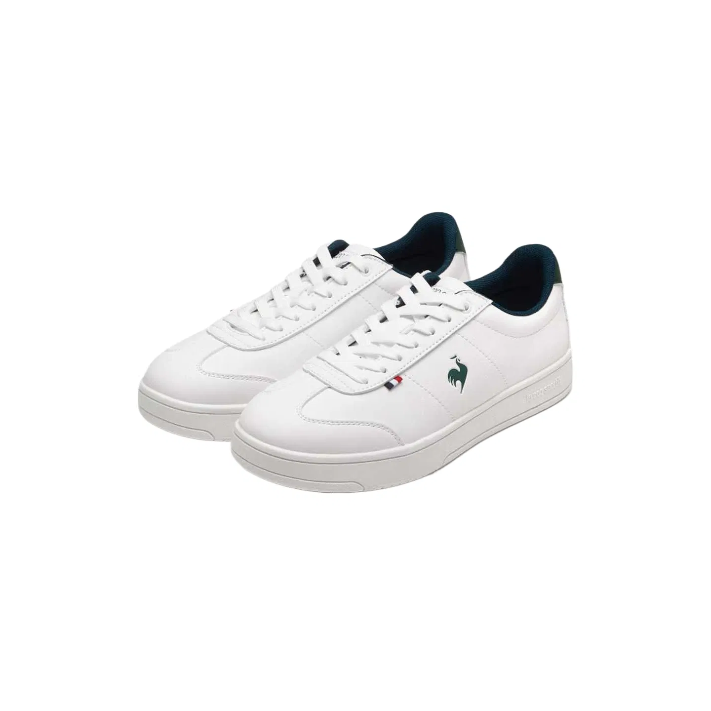 Кроссовки теннисные Le Coq Sportif White/Green — фото 3
