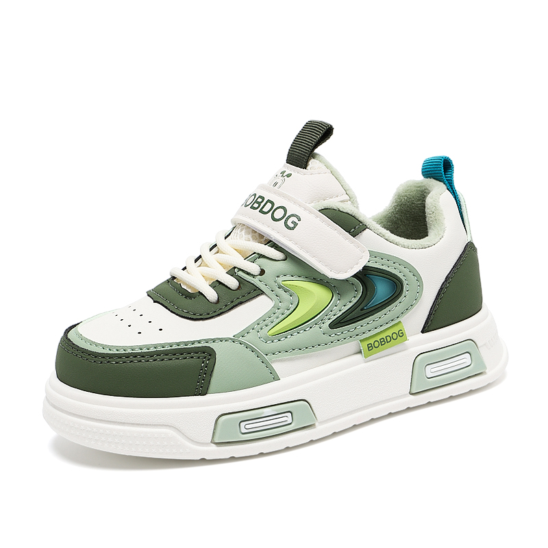 

Детские беговые кроссовки Kids' BOBDOG, YCS612-Low-Top зеленый[Fleece-Lined Thermal]