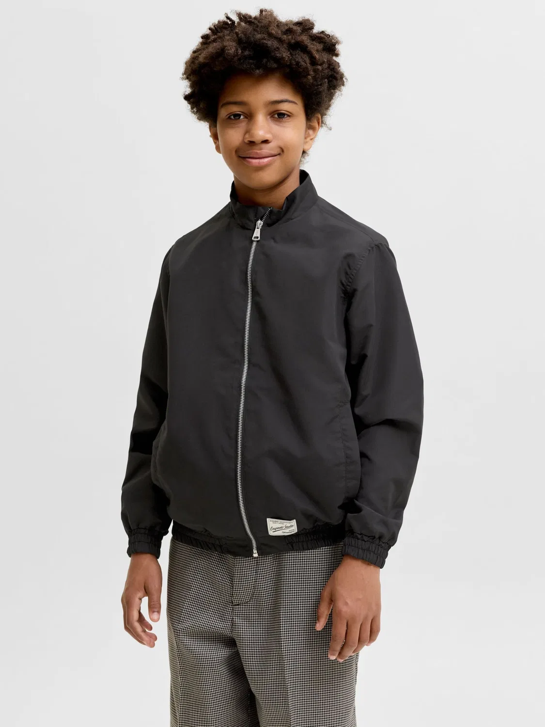 Куртка межсезонья Jack & Jones Junior, Black — фото 2
