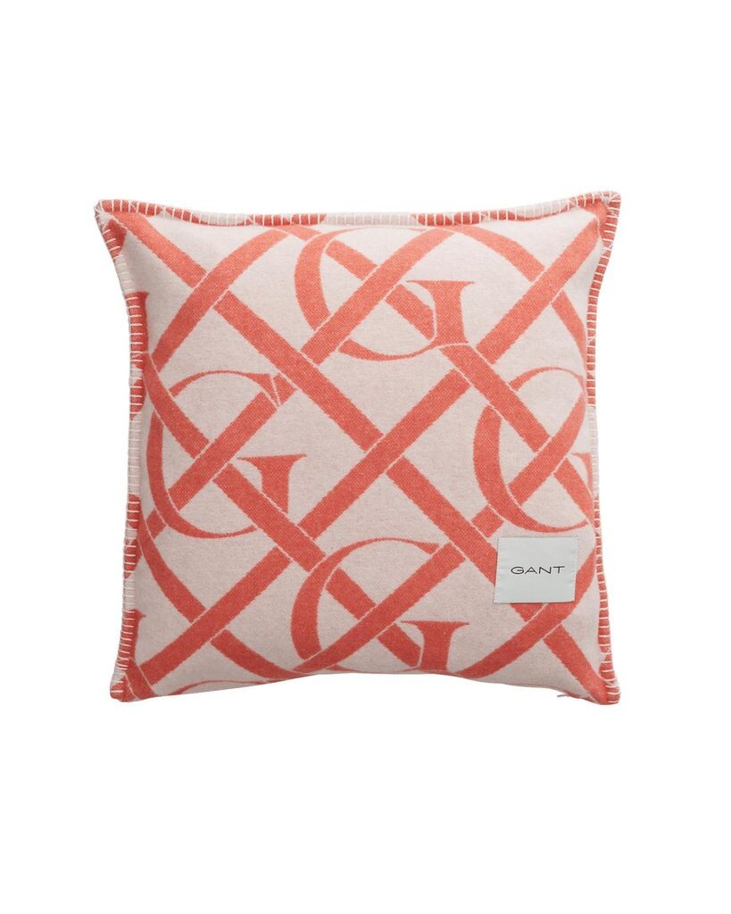 

GANT Чехол на подушку Monogram Warm Sienna Beige 50 x 50 см