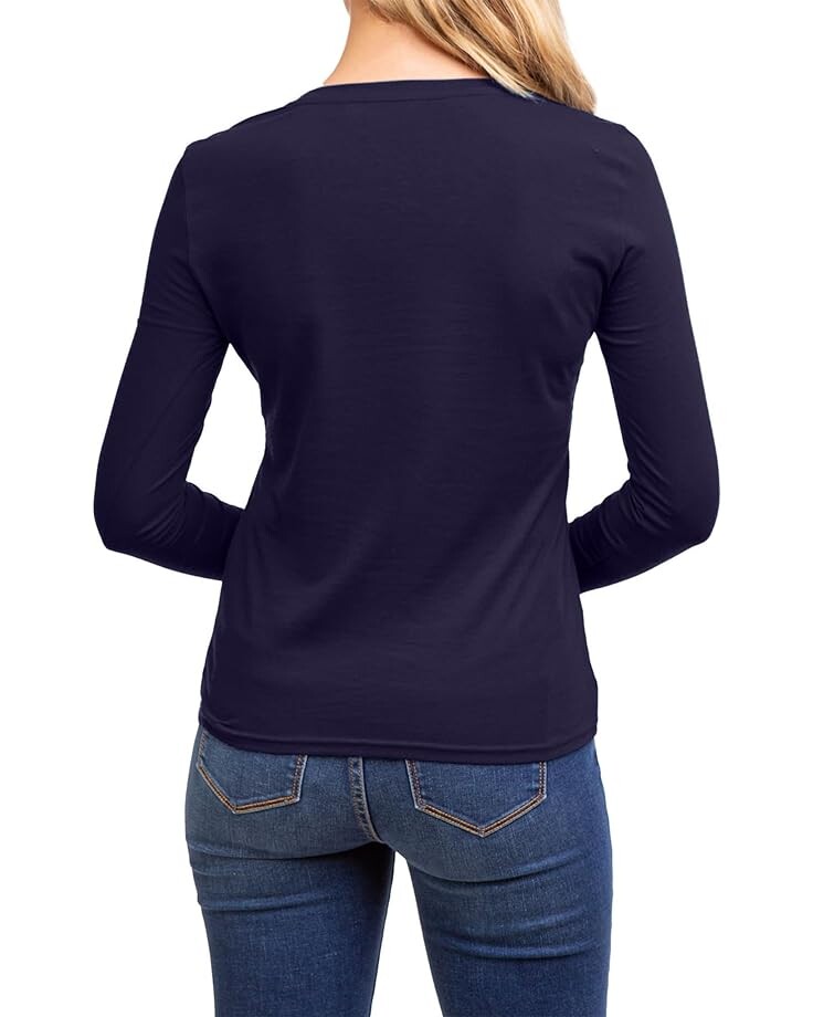 

Футболка U.S. POLO ASSN. USPA Long Sleeve V-Neck Tee, цвет Classic Navy